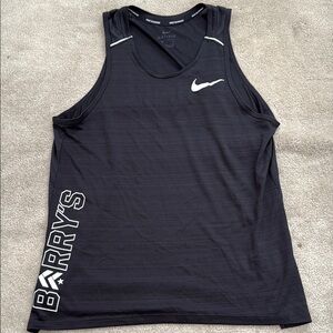 Barry’s Nike Black and White Performance Tank Top